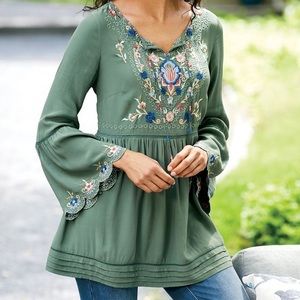 Soft surroundings boho top